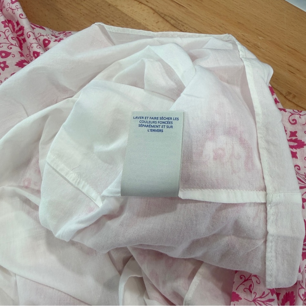 Boden Terese Maxi Dress Smocked Sleeveless Pink White Floral Size 6 - Picture 7 of 8